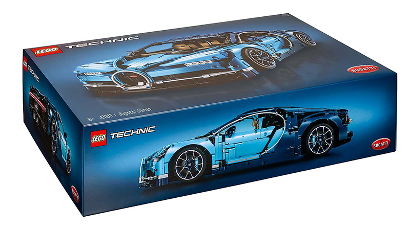 Permaisuri LEGO Bugatti Chiron Dengan Mesin dan Girboks Yang